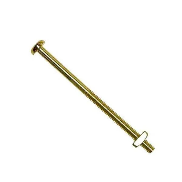 Glass Knob Bolts, 2-1/2 inch Brass-plated - paxton hardware ltd
