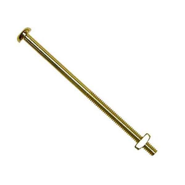 Glass Knob Bolts, 3 inch Brass-plated - paxton hardware ltd