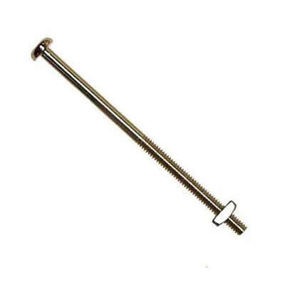 Glass Knob Bolts, Nickel-plated, 3