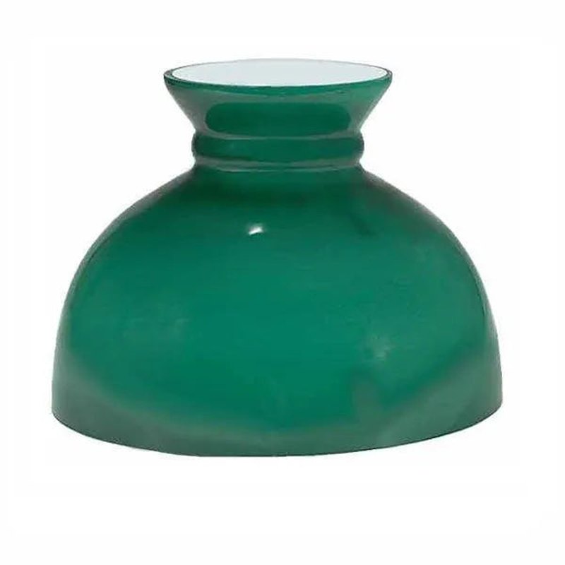 Green Glass Lamp Shades, 10 inch - paxton hardware ltd