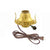 Brass Electric Lamp Burners, Brown no.2 - Paxton Hardware ltd