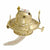 Brass-plated #2  Oil Lamp Burners - Paxton Hardware ltd