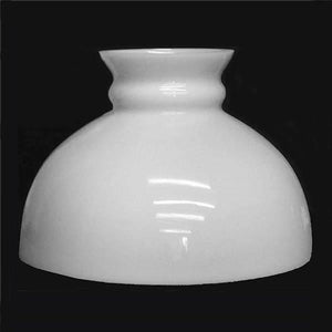 Opal Glass Lamp Shade for Oil Lamp, 10"