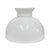 White Cased Glass 10" Student Lamp Shade, Paxton Hardware