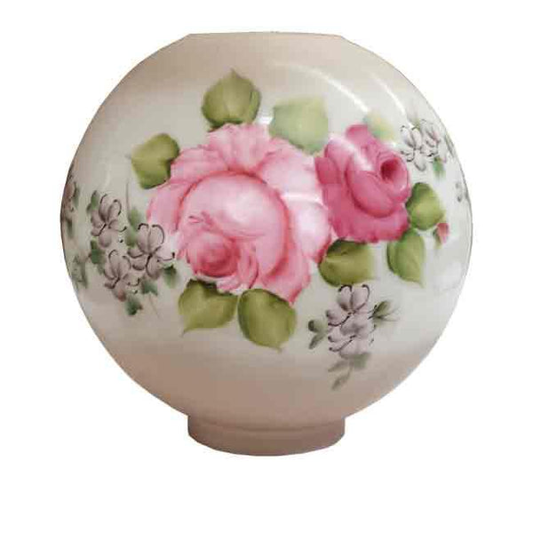 Victorian 2024 Hand Painted Roses Lamp