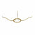 Glass Shade Holders, 10 inch - 2-9/16 center - Paxton Hardware ltd