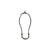 Nickel Lamp Harps, 8 inch - Paxton Hardware ltd