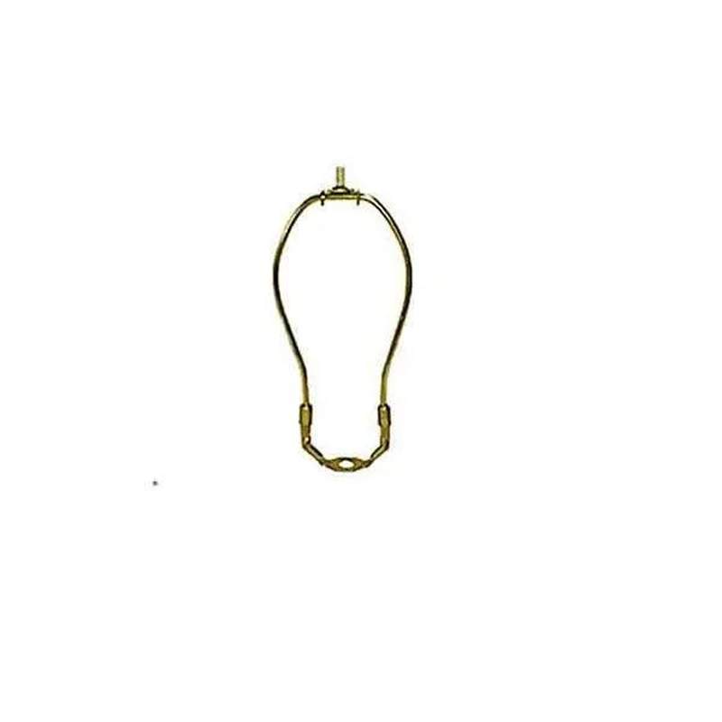 Brass Lamp Harps, 7 inch - paxton hardware ltd