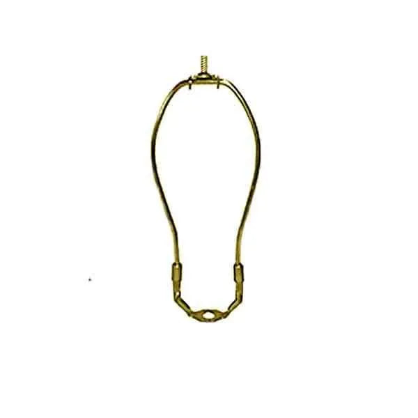 Brass Lamp Harps, 10 inch - paxton hardware ltd