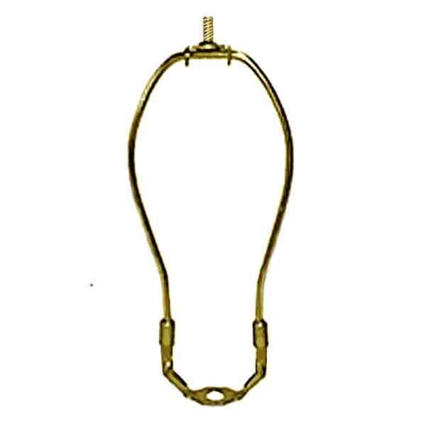 Brass Lamp Harps, 14 inch - paxton hardware ltd