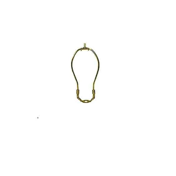 Brass Lamp Harps, 5 inch - paxton hardware ltd
