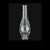 Glass Lamp Chimneys, 1-5/8 x 8-1/2 - Paxton Hardware ltd