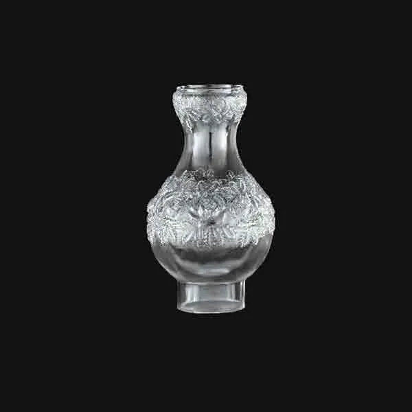 Embossed Rose Chimney, size 3 x 9-1/4 - Paxton Hardware ltd