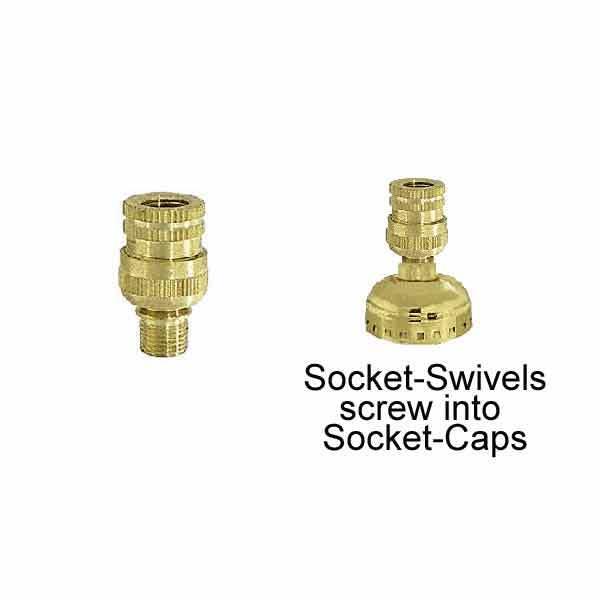 Lamp Socket Swivels, Ball Type - paxton hardware ltd