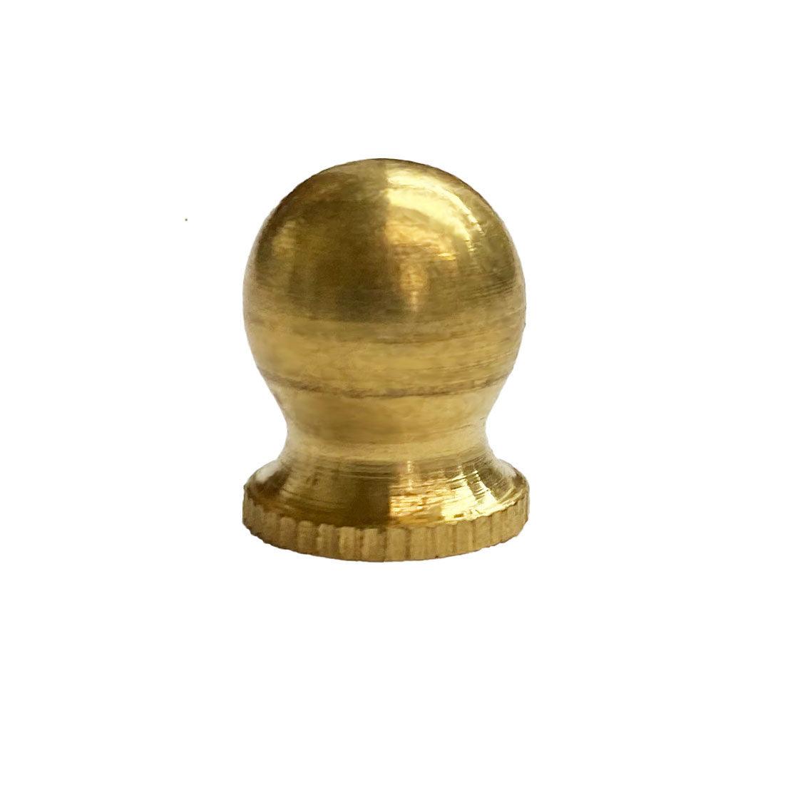 Small Brass Balls, 1 inch diameter - Paxton Hardware