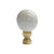 White Ceramic Ball Lamp Finial, Paxton Hardware