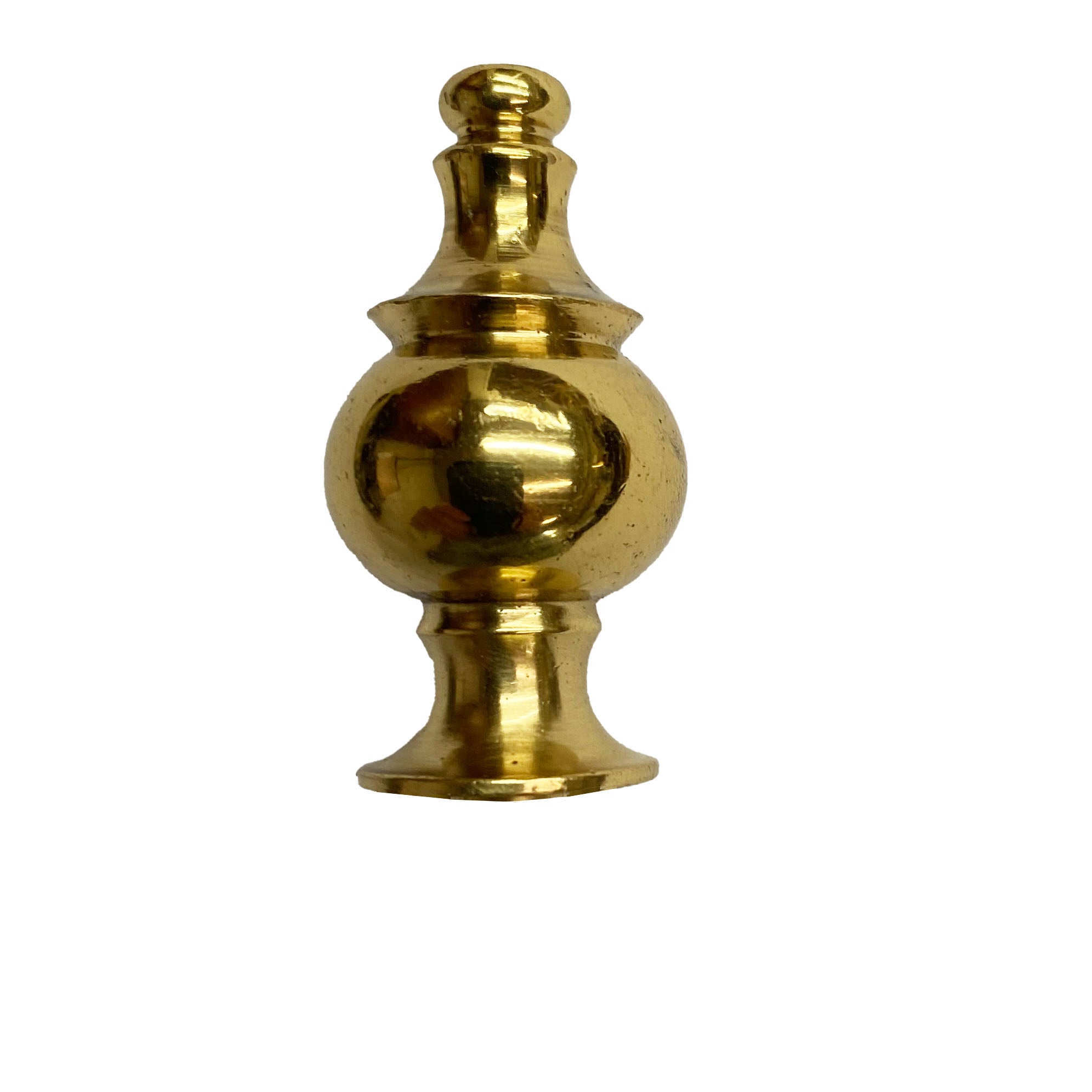 Timeless Brass Lamp Finial - paxton hardware ltd