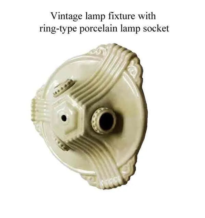 Porcelain Ring-Type Lamp Sockets - paxton hardware ltd