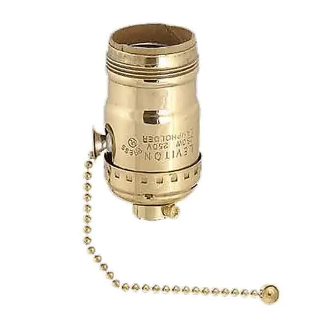 Pull Chain Uno Lamp Sockets - paxton hardware ltd