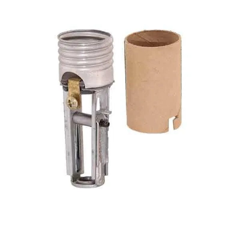 Keyless Candle Sockets,  3 inch Medium Base - paxton hardware ltd