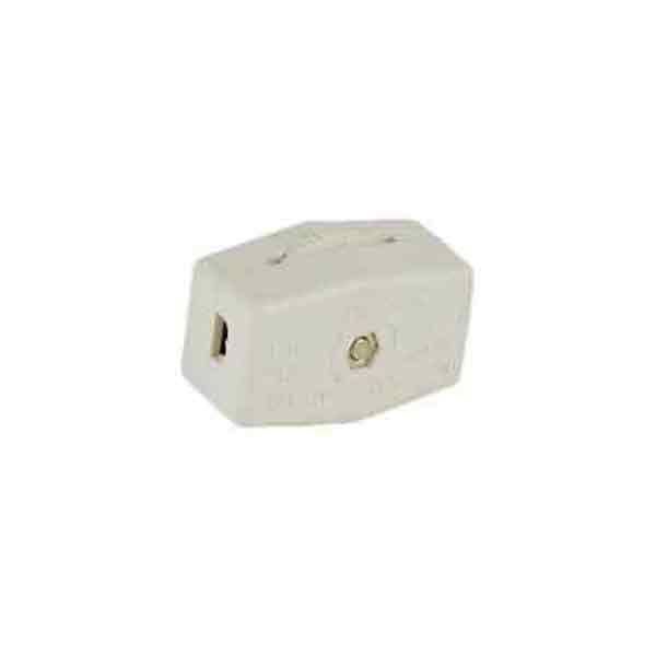 Ivory In-line Rotary Cord Switches, SPT-2 - paxton hardware ltd