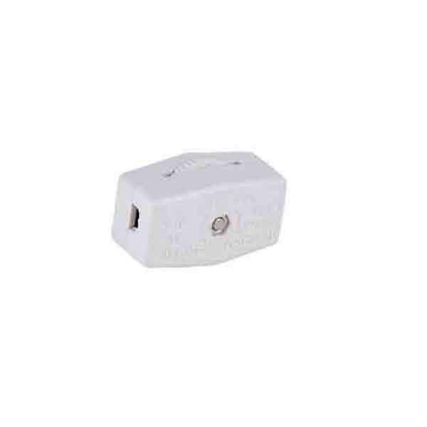 White In-line Rotary Cord Switches, SPT-1 - paxton hardware ltd