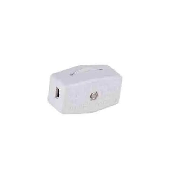 White In-line Rotary Cord Switches, SPT-1 - paxton hardware ltd