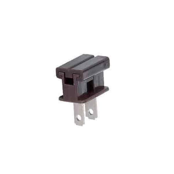 Easy to Use Lamp Plugs, SPT-1, Brown - paxton hardware ltd