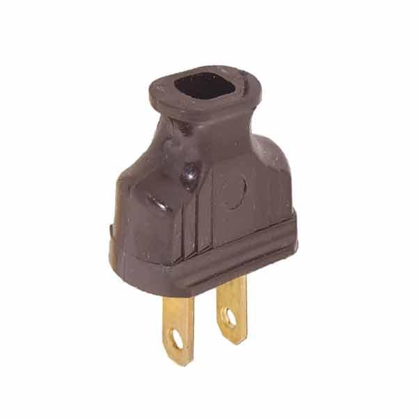 Brown Bakelite Lamp Plugs - paxton hardware ltd