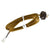 Gold Fabric Covered Lamp Wire with Plug - paxton hardware ltd