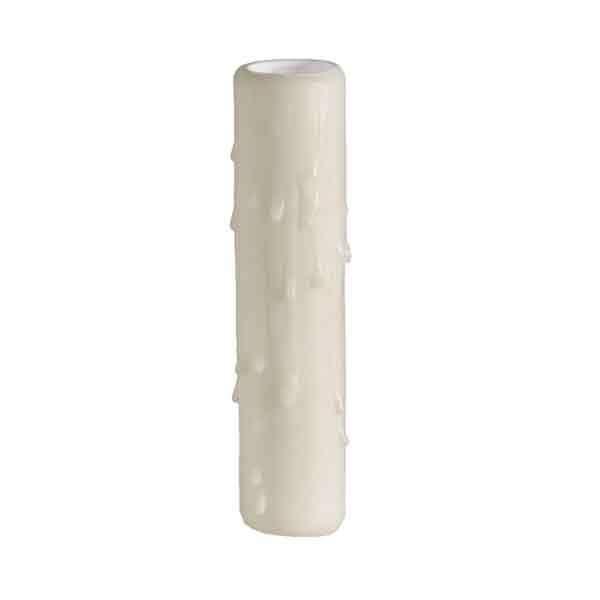 Ivory Resin Candle Covers, Candelabra - paxton hardware ltd