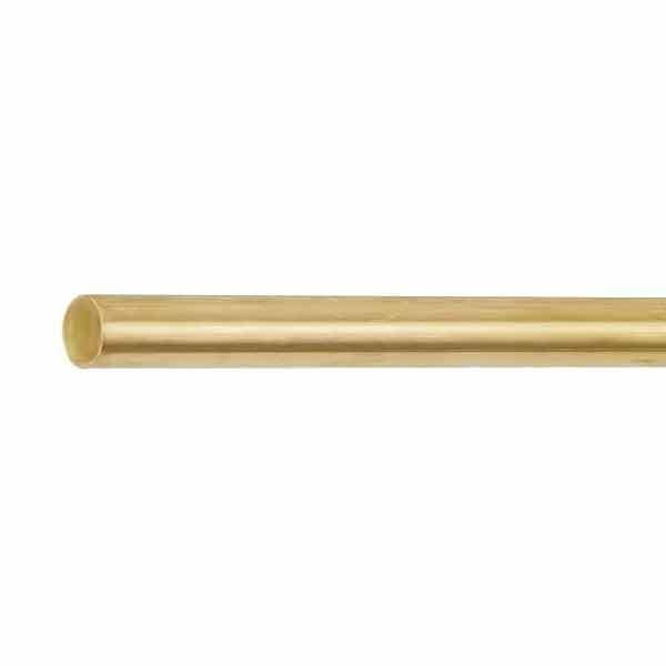 Brass Gallery Fiddle Rail - BESPOKE + 6mm Diameter Rod | REAL BRASS