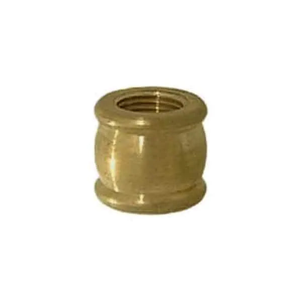 Brass Lamp Couplings, 1/8IPF x 1/4IPF - paxton hardware ltd