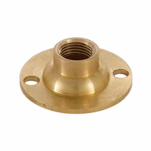 PIPE FLANGE 1-1/4 Unfinished Brass 