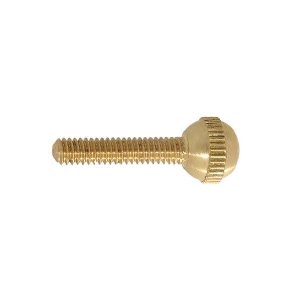 Brass Ball Head Screw, 3/4 x 8-32 - Paxton Hardware