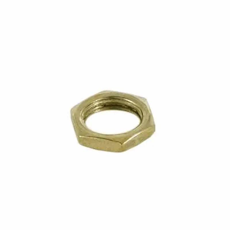 Brass Hex Nut, 1/8 IP - paxton hardware ltd