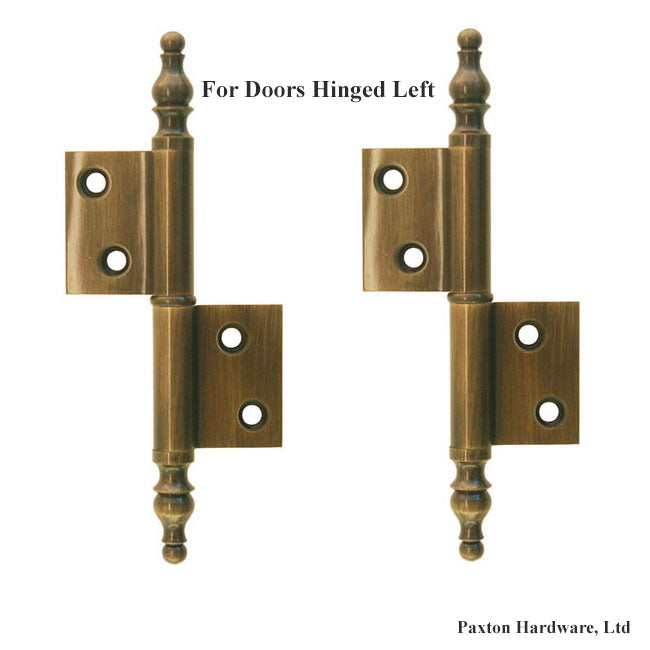Liftoff Flag Hinges for Doors hinged Left, Paxton Hardware, Ltd