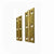 Brass Furniture Hinges, height 2 x 1-1/8 - paxton hardware ltd