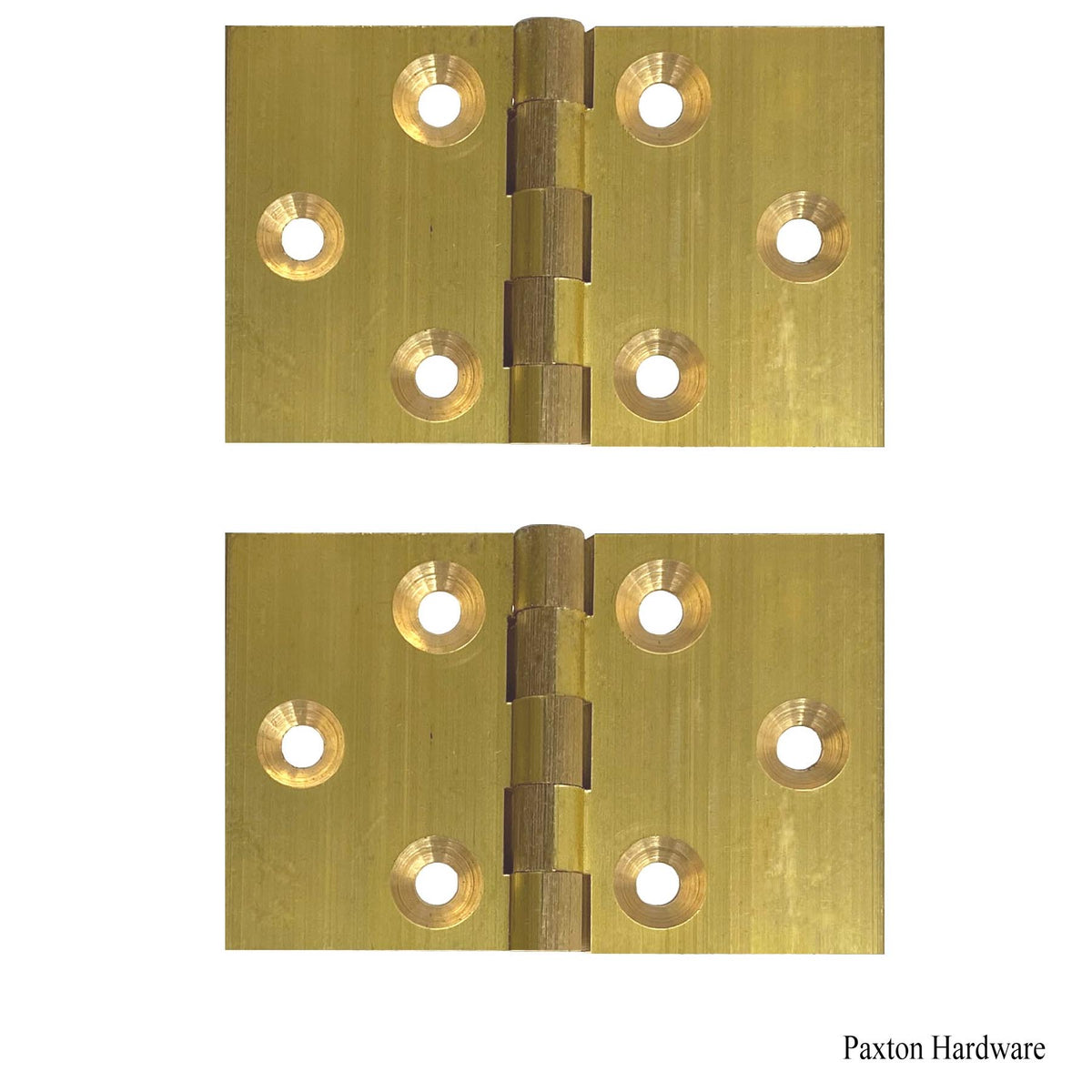 Extruded Brass Back Flap Hinges, Paxton Hardware