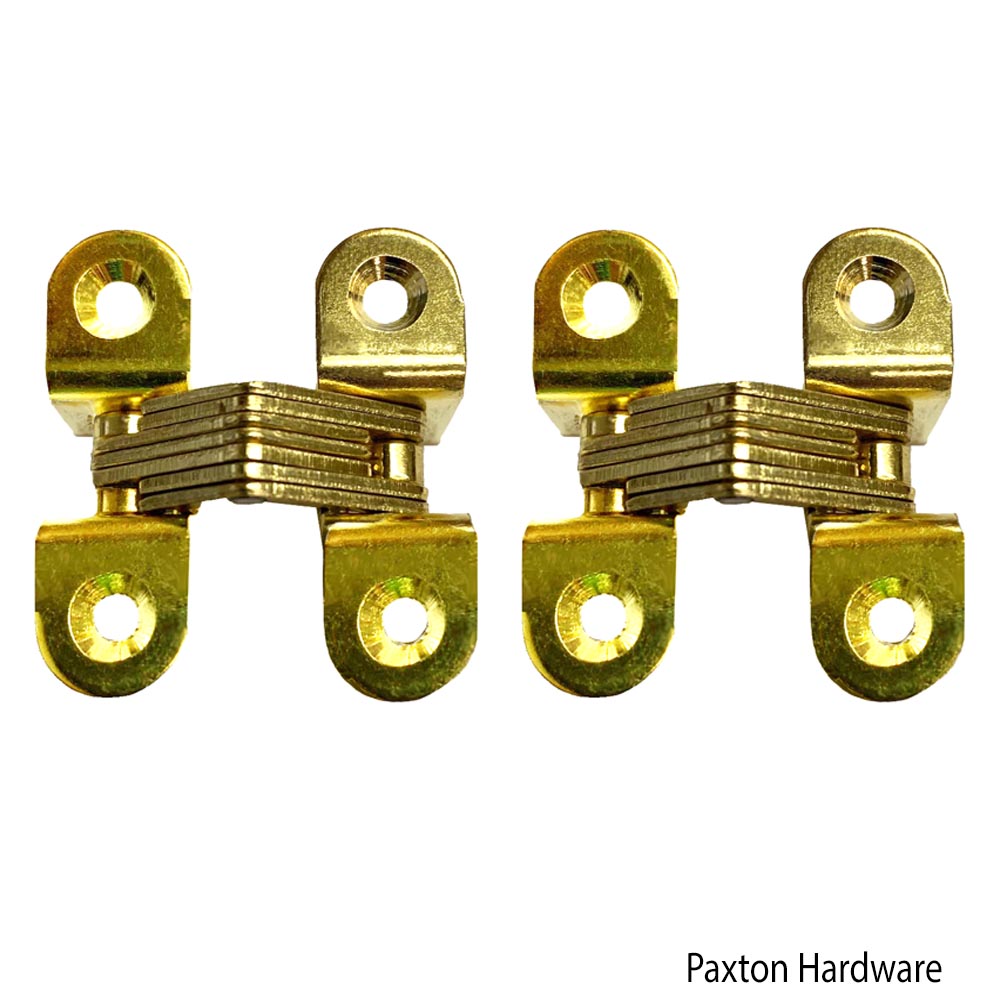 Hidden Cabinet Hinges: invisible when closed - Paxton Hardware