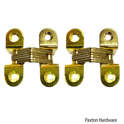 Brass Cabinet Hinges, 1-1/2 - Paxton Hardware