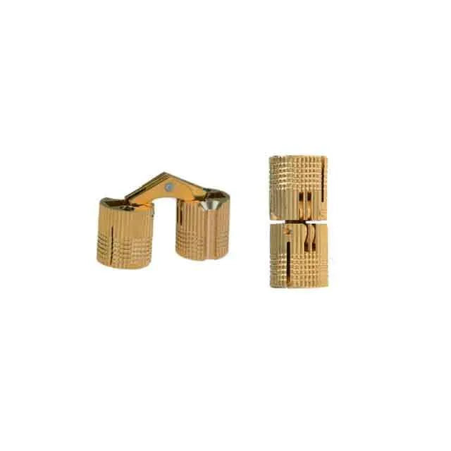 Brass Cylinder Hinges, 10mm - paxton hardware ltd