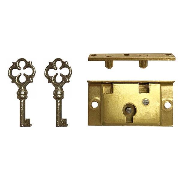 Vintage Cabinet Door Lock, Antique Cabinet Door Lock, Furniture Lock With  Key, For Mailboxes, Cabinets, Tool Box (bronze)