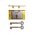 Brass Box Locks, 5/8 to pin - paxton hardware ltd