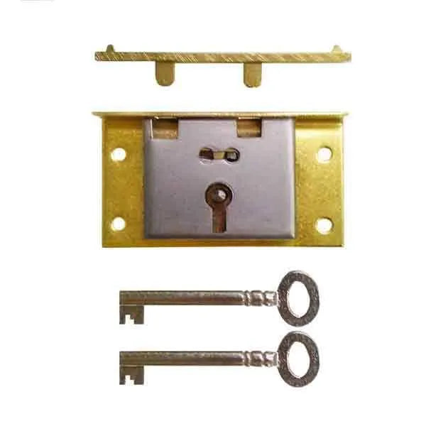 Brass Box Locks, 3/4 to pin - paxton hardware ltd