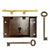 Half Mortise Lift Lid Locks - paxton hardware ltd