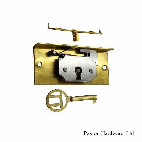 Jewelry Box Hook or Key Hanger with Screw Antique Brass