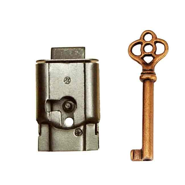 Full Mortise Cabinet and Door Lock with Skeleton Key