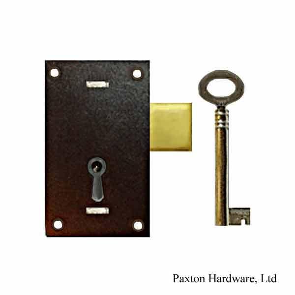 Japanned Door Locks, 13/16 to-pin - paxton hardware ltd