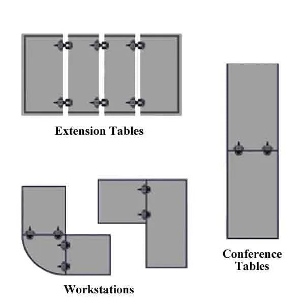 Align-N-Lock Table Locks - paxton hardware ltd